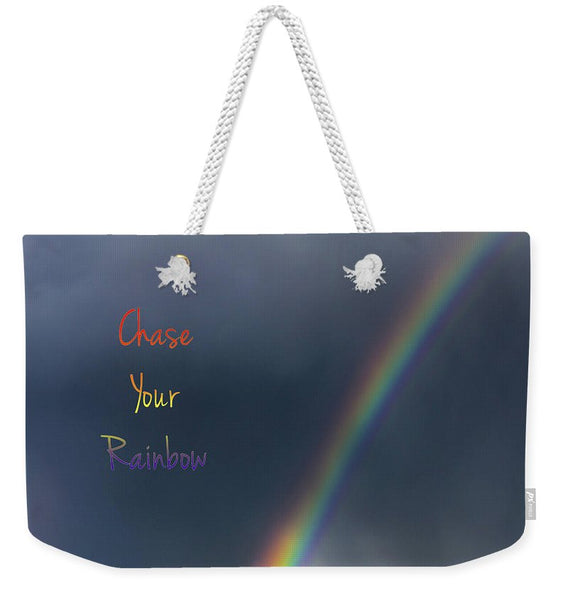 Chase Your Rainbow Weekender Tote bag