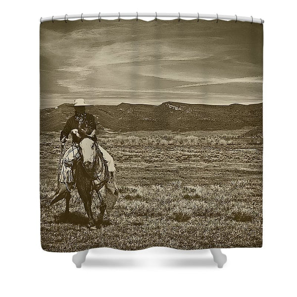 Cowboy Ride Shower Curtain