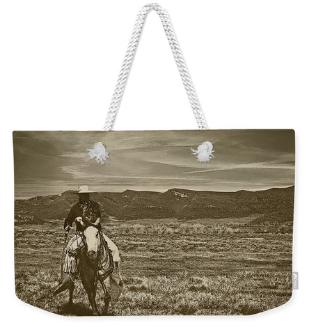 Cowboy Ride Weekender Tote bag