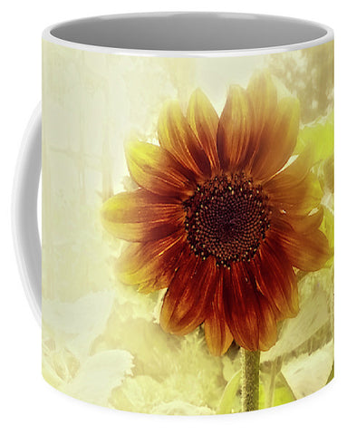 Dusty Retro Sunflower Mug