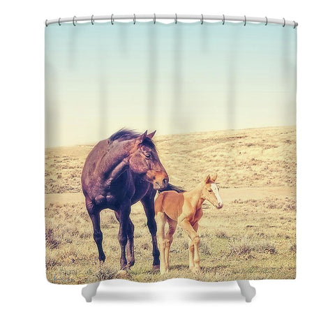 Dusty Rose Shower Curtain