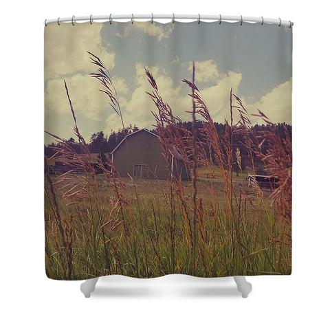 Green Acres Shower Curtain