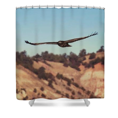 Have You Never Seen A Hawk on The Wing Shower Curtain