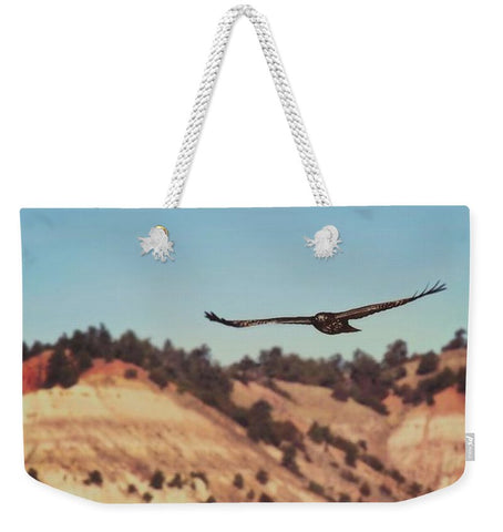 Have You Never Seen A Hawk on The Wing Weekender Tote bag