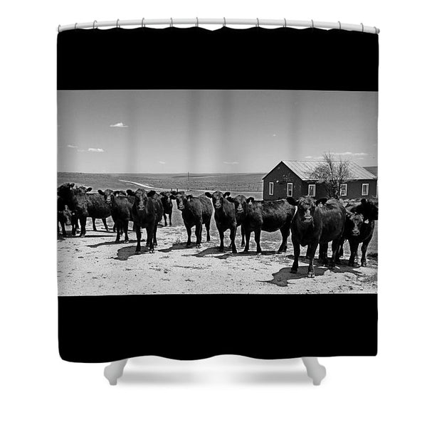Home on the Range Shower Curtain