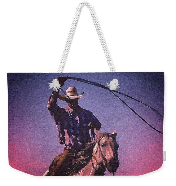 Midnight Cowboy Weekender Tote bag
