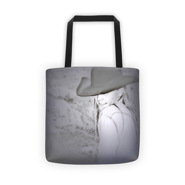 Rainy Day Cowgirl Tote bag