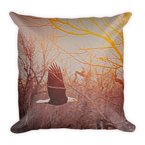 Home By Sunset Throw Pillow