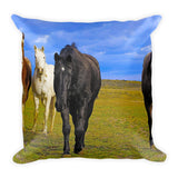 The Four Musketeers Throw Pillow
