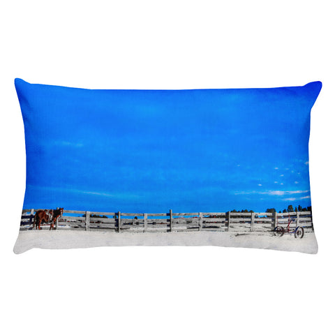 Ready for the Day Rectangular Pillow