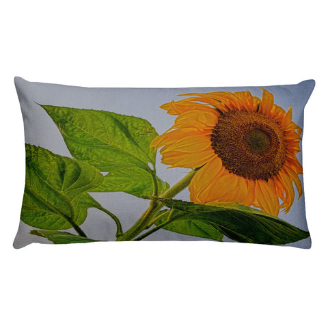 Sunflower Wild Rectangular Pillow