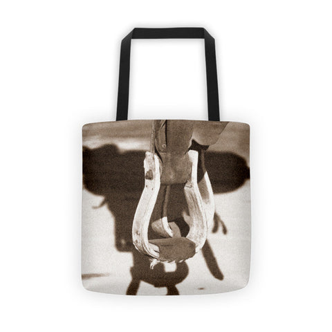 Shadow of the West Tote bag