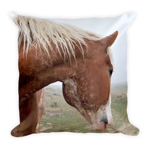 Dreaming in the Mist Throw Pillow