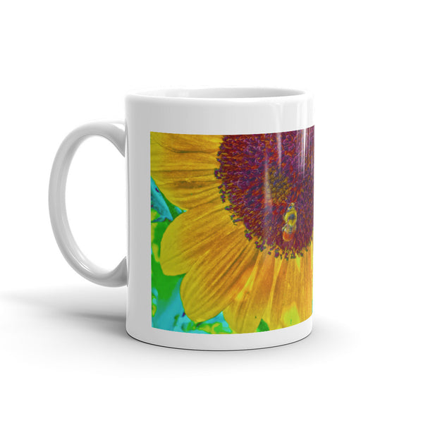 The Sunflower and The Bee Mug