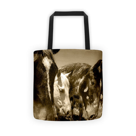 Whimsical Stallions Tote bag