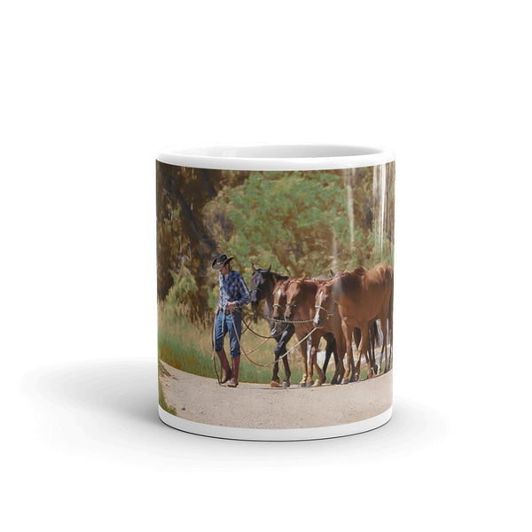 He Leads Me to Still Waters Mug