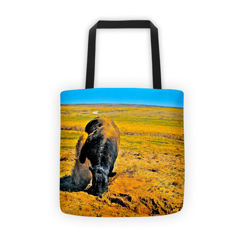 Saturated Sand Wave Tote bag