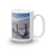 Winter Sunlight On The South Fenceline Mug