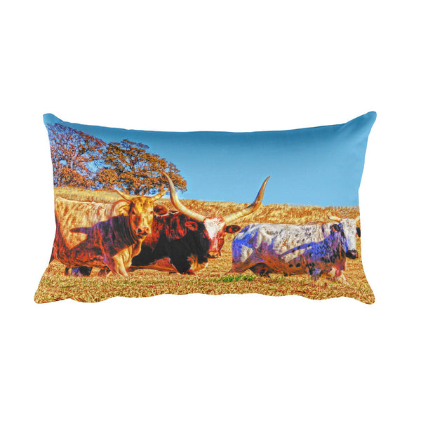 Toro Tres Rectangular Pillow