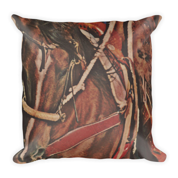 Cotton Rope and Bosal Throw Pillow