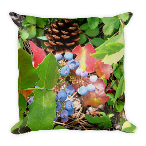 The Colors of Fall Throw Pillow