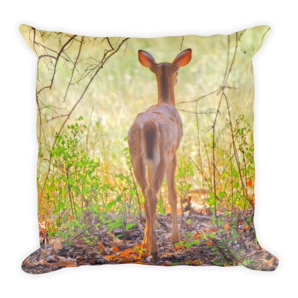The Forest Through the Trees Throw Pillow