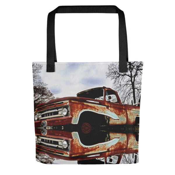 Parked on the Edge of Time Tote bag
