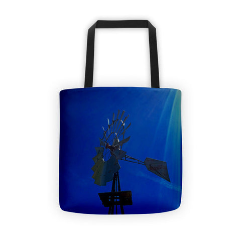 Underwater Windmill Tote bag