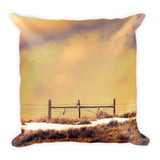 North Gate to Sunset Throw Pillow