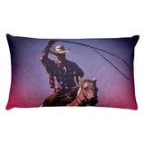 Midnight Cowboy Rectangular Pillow