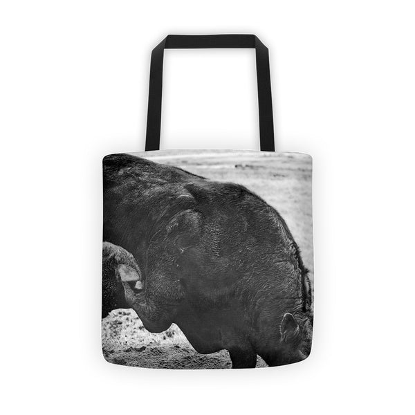 Curl and Wave Tote bag