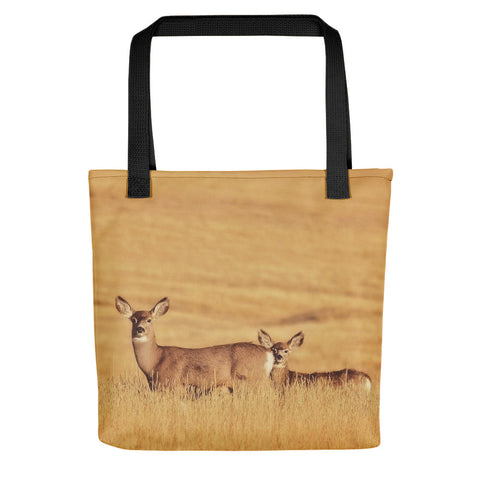 Sunset Deer Tote bag
