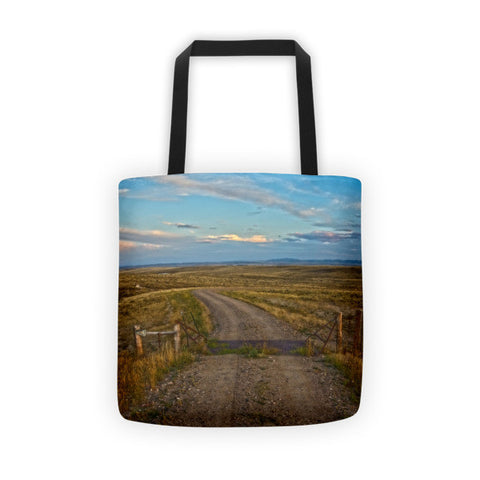 The Road Less Traveled Tote bag