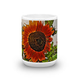 Sunflowers and Storm Mug