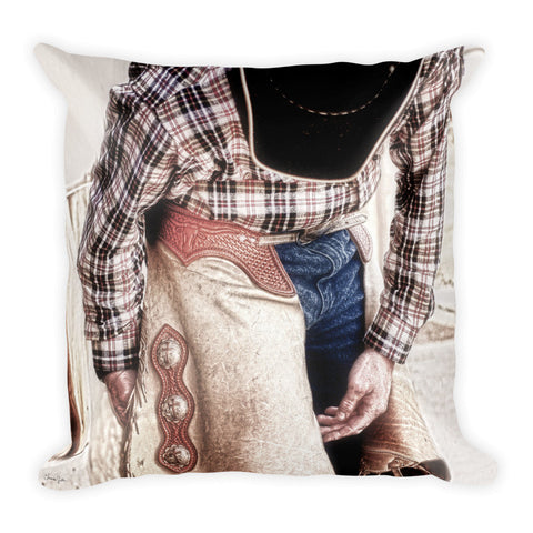 Three Crosses for the Ride HDR Throw Pillow