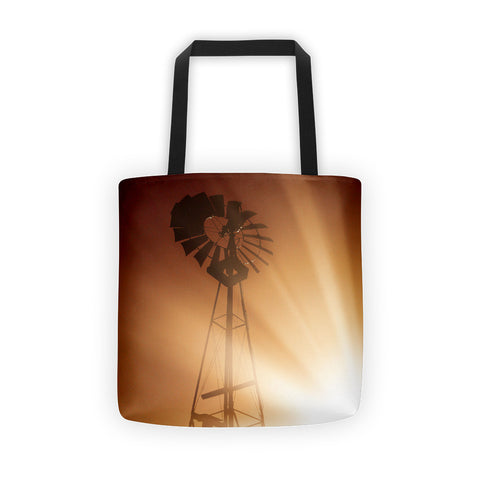 Windmill Tote Bags