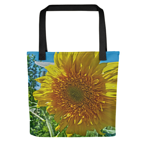 Candy Tuft Sunflower Tote bag