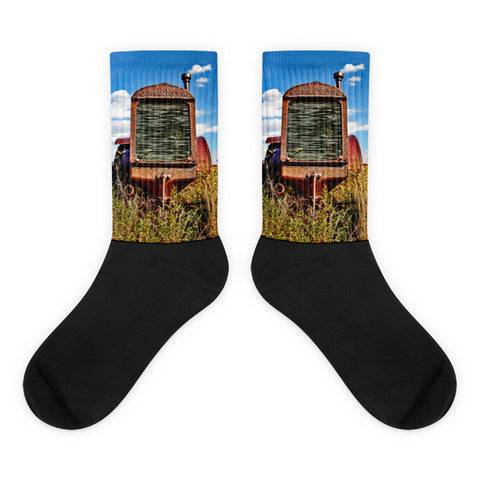 McCormick-Deering - Black foot socks