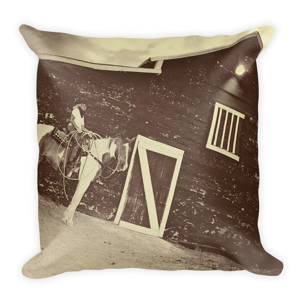 Rustic and Real Throw Pillow