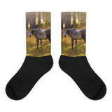 Ambient Grace - Black foot socks