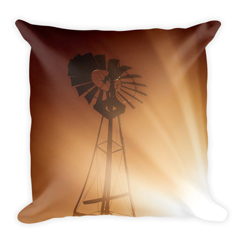 Tommy's Windmill Throw Pillow