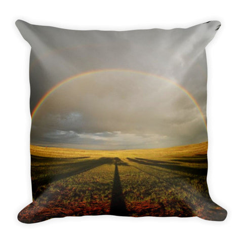Right Time Right Place Throw Pillow