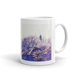 Winter Yucca in Blue Mug