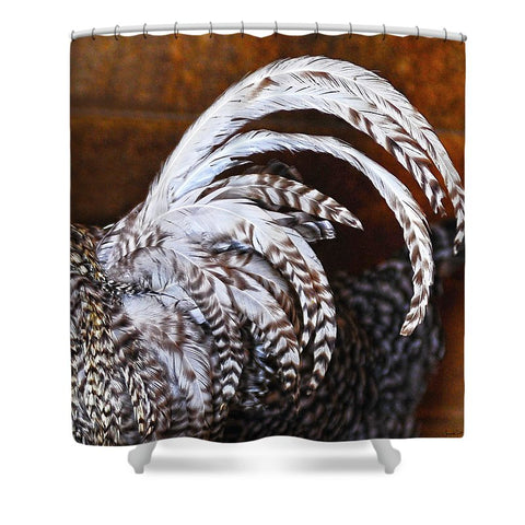 Rooster's Tail Shower Curtain