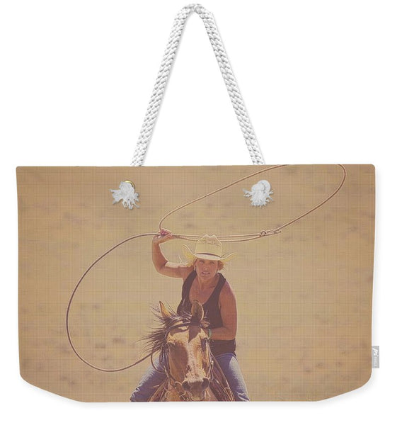 Rope 'Em While They're Hot Weekender Tote bag
