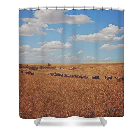 Sarah's View Shower Curtain