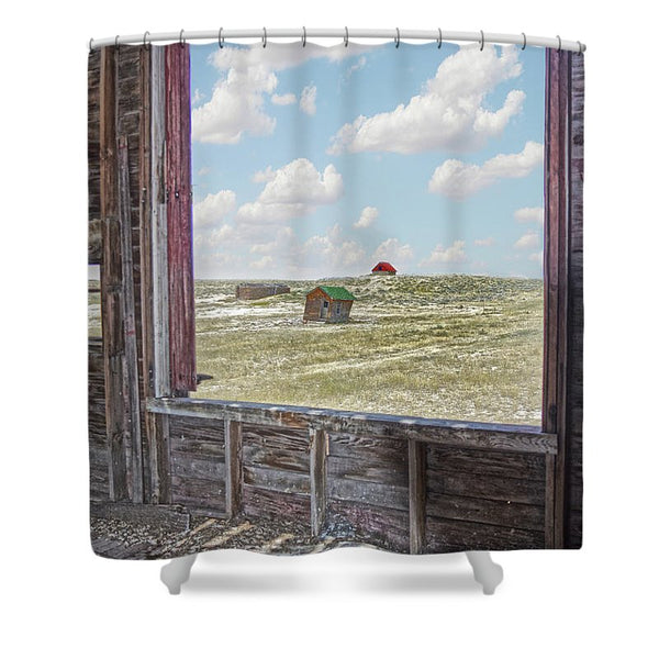Somewhere in Time Shower Curtain