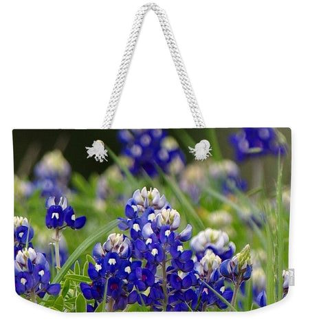 Springtime In Blue Weekender Tote Bag