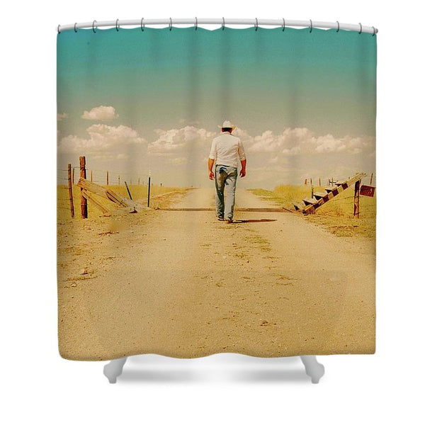 That Dusty Road Shower Curtain