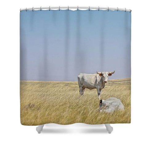 The Greatest Protector Shower Curtain